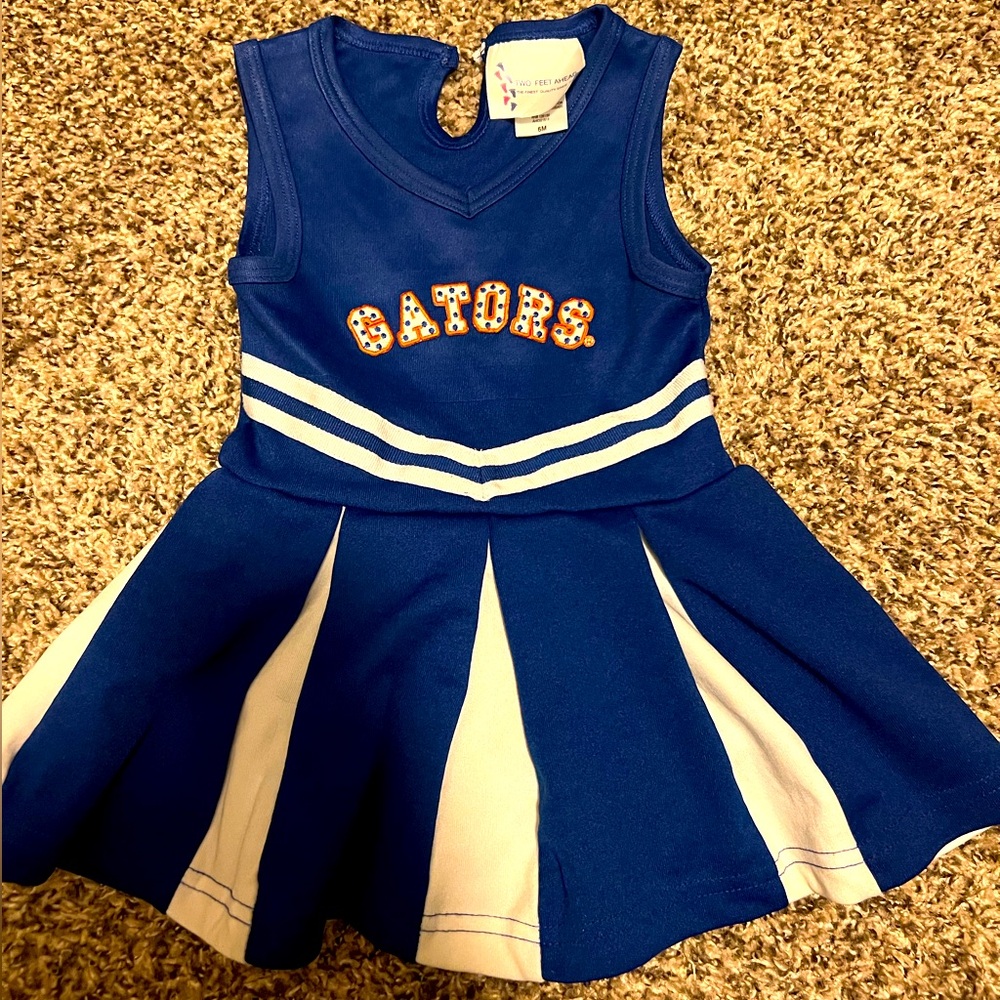 Baby Gators Cheerleading Dress 6 months